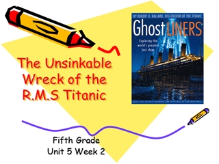 PPT - Frindle Vocabulary Words - The Unsinkable Wreck of the R, S ...