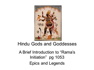 Hindu Gods And Goddesses - 66.39.52.159 - PPT Free Download