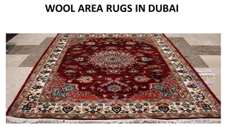 WOOL AREA RUGS IN DUBAI,