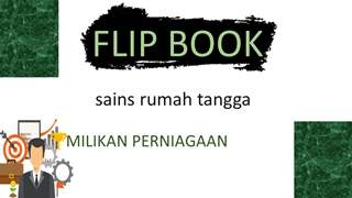 5 Milikan Perniagaan Flip Book,Online HTML PPT displaying platform