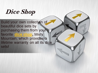 Dice Shop,