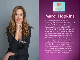 The Best Award Winning TV Personality Marci hopkins,