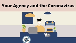Your Agency and the Coronavirus,Online HTML PPT displaying platform