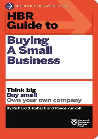 get [pdf] HBR Guide to Buying a Small Business: Think Big, Buy ,