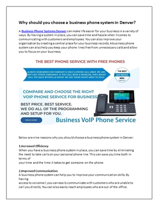 Business Phone Systems Denver Digital slide making software