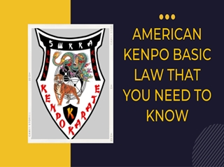 American Kenpo Karate Basic Law That You Need To Know,