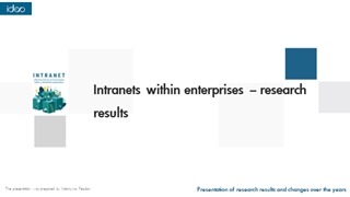 Intranets within enterprises - research results,