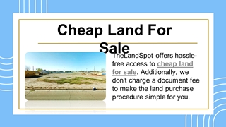 Cheap Land For Sale Digital slide making software