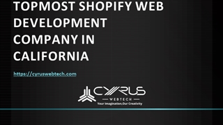 Web Development Company In California,