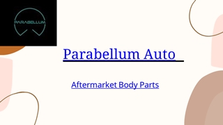 Aftermarket Body Parts - Parabellum Auto,