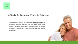 Affordable Dentures Clinic in Brisbane,