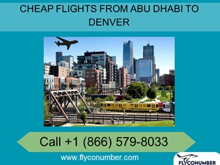 Cheap flights from Abu Dhabi to Denver Flyconumber,