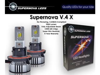 Supernovaleds.com V.4 X Headlight Bulbs - YouTube,