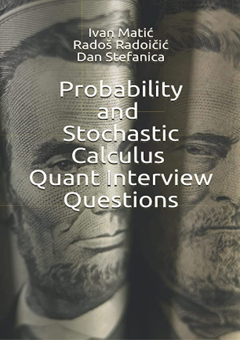  pdf read free probability and stochastic calculus quant interview