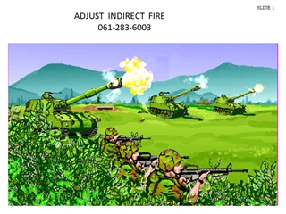 Call For Fire Example cALL fOR fIRE SLIDES - Army Powerpoint Classes