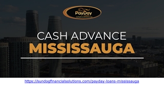 Quick Cash Advances in Mississauga - Sundog Financial Solutions,Online HTML PPT displaying platform