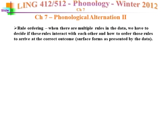Ling 390 - Intro to Linguistics - Winter 2005 Class 1,
