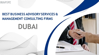 Best Business Advisory Services & Management Consulting Firms Dubai,