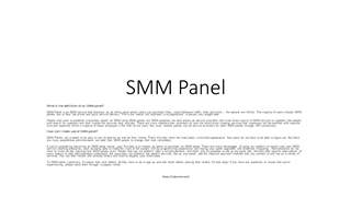 Indian SMM  Digital slide making software
