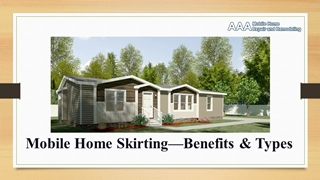 Mobile Home Skirting Repairs in Fort Worth,