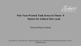 Stunning Printed Tank Dress Styles You Must Try Out This Summer 2022,