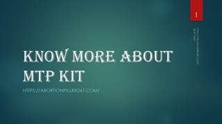Know More About MTP Kit,