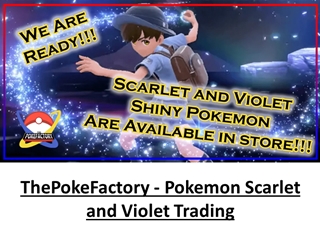 ThePokeFactory - Pokemon Scarlet and Violet Trading,