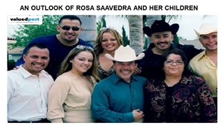 An outlook of Rosa Saavedra and her children ,