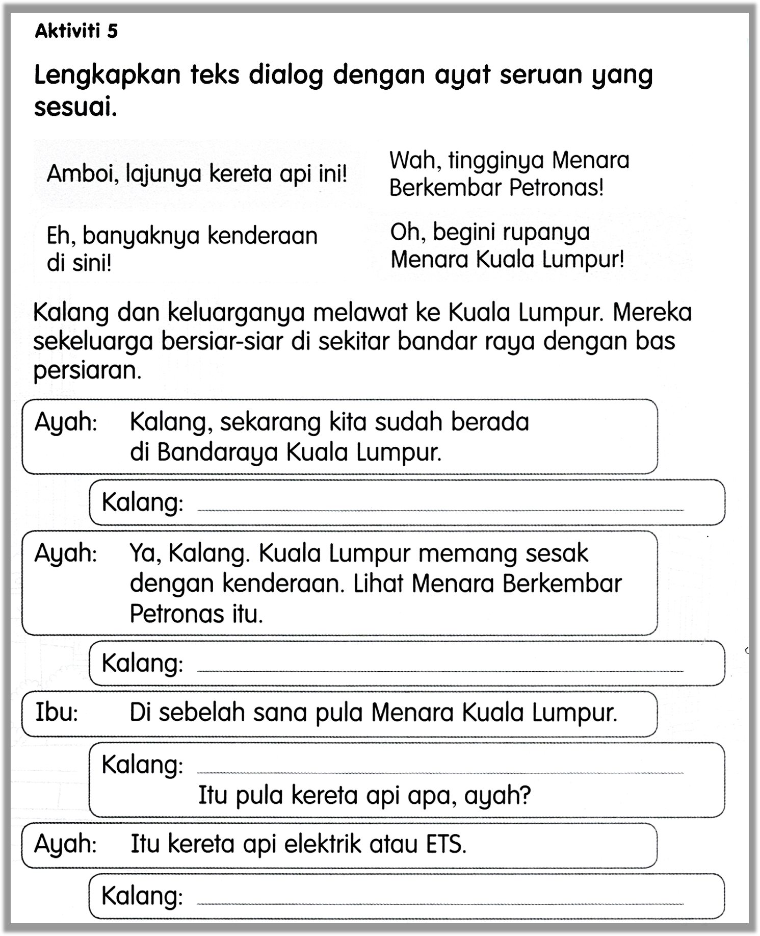 Contoh Dialog Bahasa Melayu : Karangan Dialog Bahasa Melayu Pt3 Spm ...