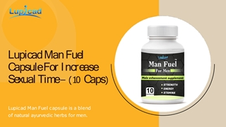 Man Fuel Capsule For Increase Sexual Time,