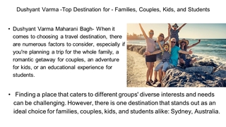 Dushyant Varma -Top Destination for - Families, Couples, Kids, and Students,