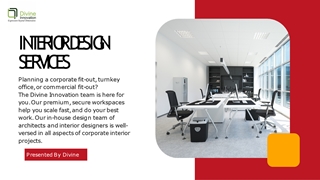 Transform Your Space with the Best Commercial Interior Designer in Gurgaon,