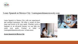 Learn Spanish in Mexico City | Learnspanishinmexicocity.com,